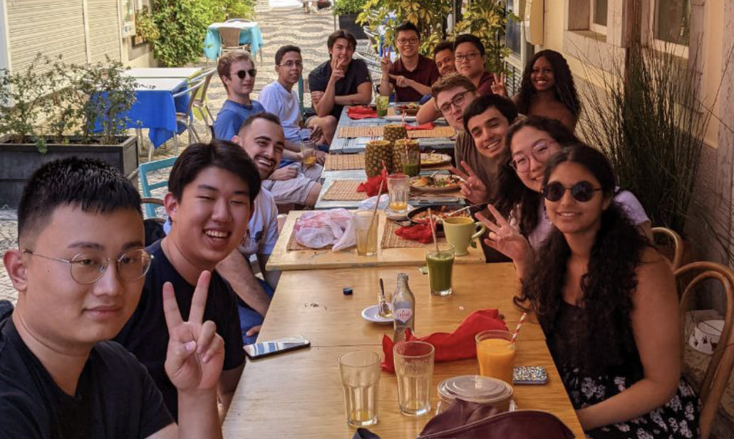 The founding Padawans in Lisbon